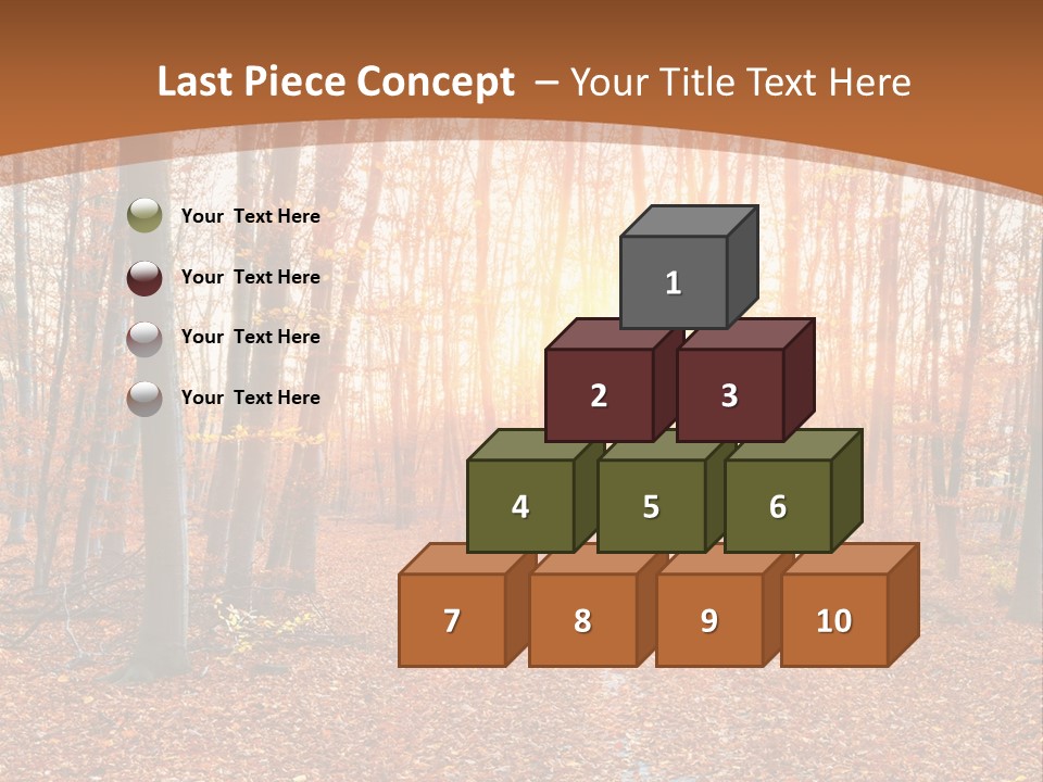 Outdoors Colorful Golden PowerPoint Template