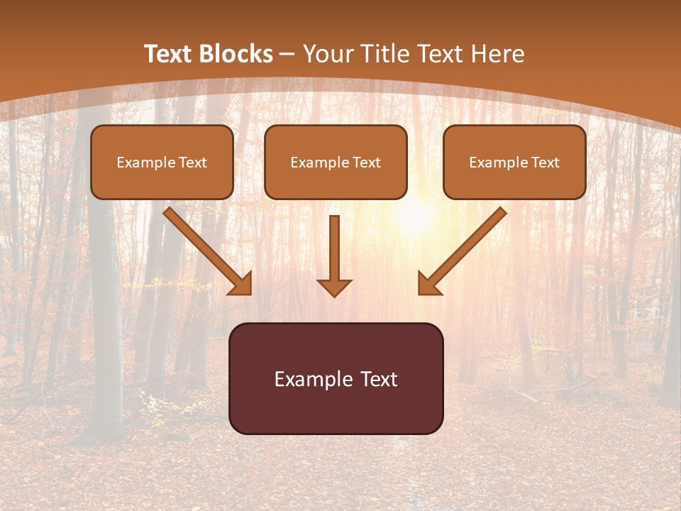 Outdoors Colorful Golden PowerPoint Template