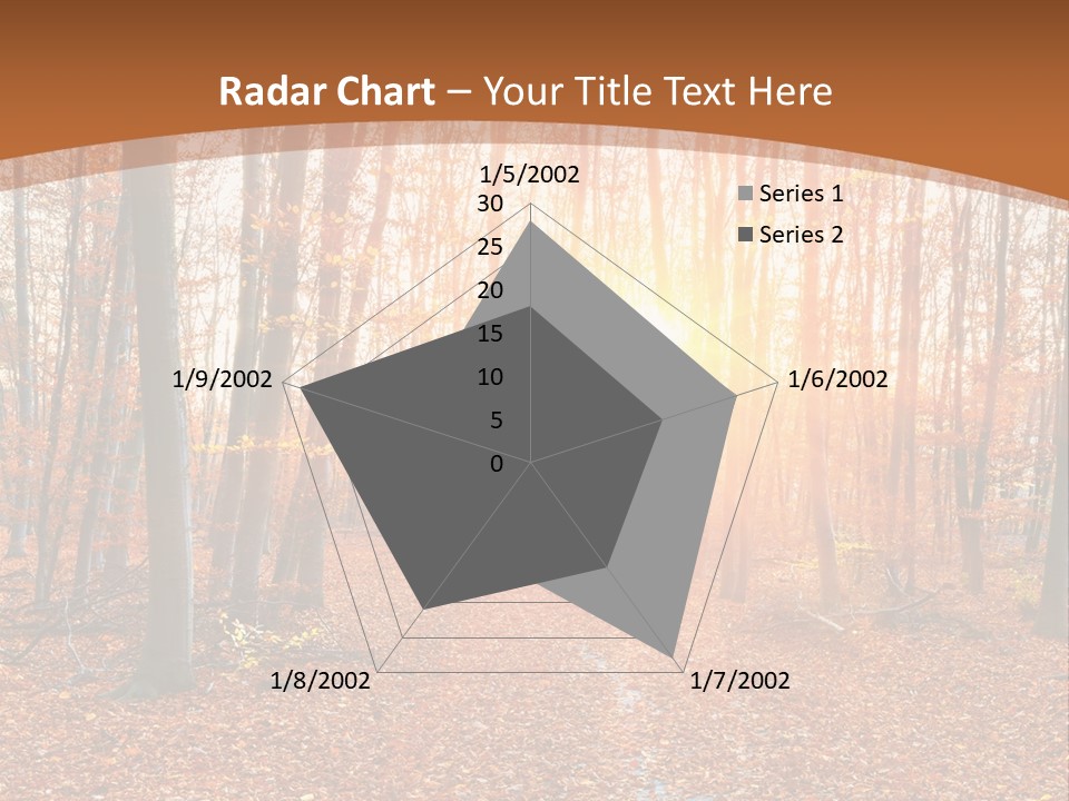 Outdoors Colorful Golden PowerPoint Template
