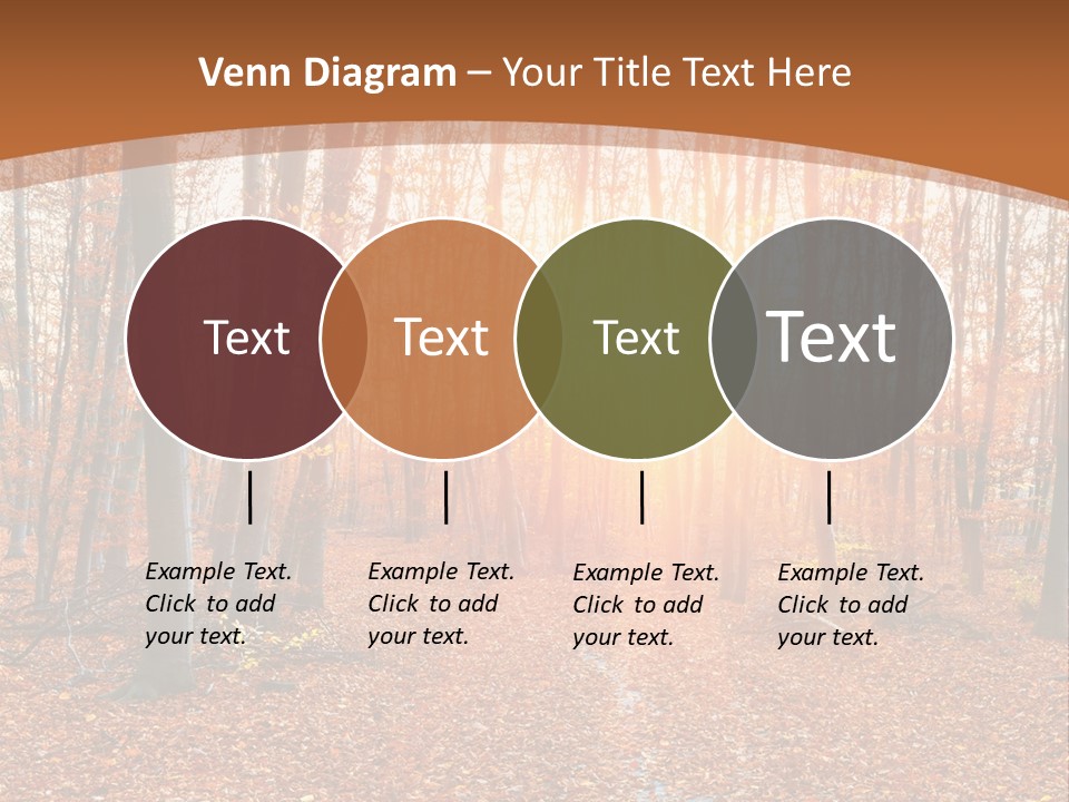 Outdoors Colorful Golden PowerPoint Template