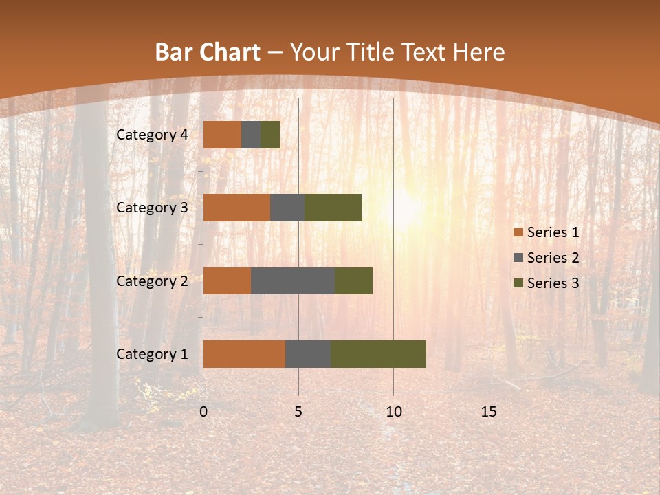 Outdoors Colorful Golden PowerPoint Template