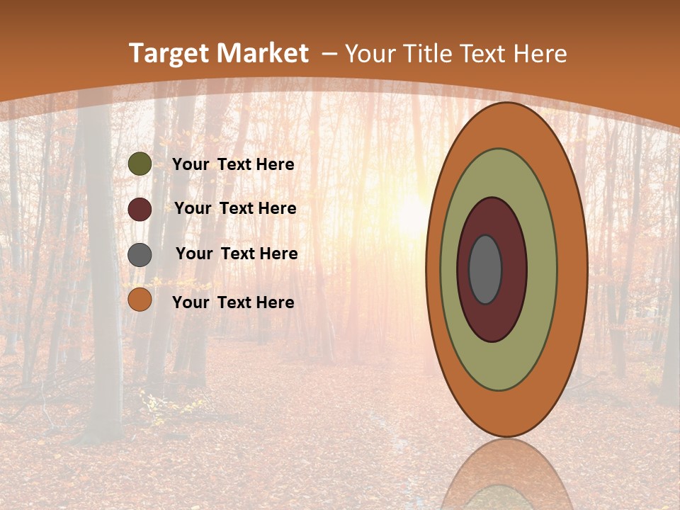 Outdoors Colorful Golden PowerPoint Template