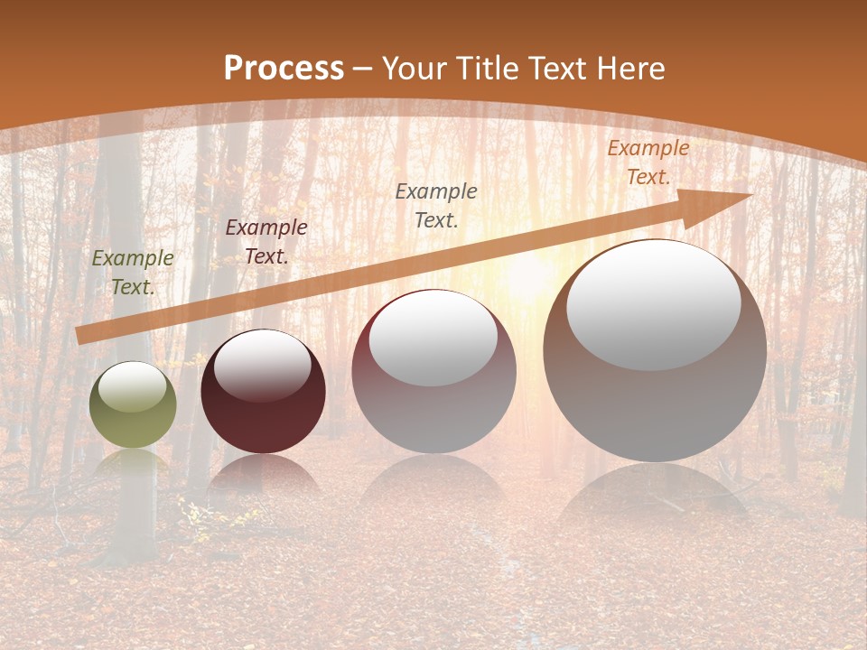 Outdoors Colorful Golden PowerPoint Template