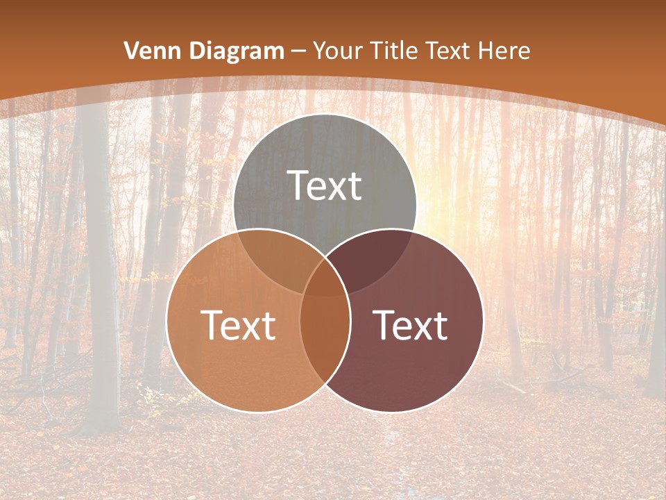 Outdoors Colorful Golden PowerPoint Template