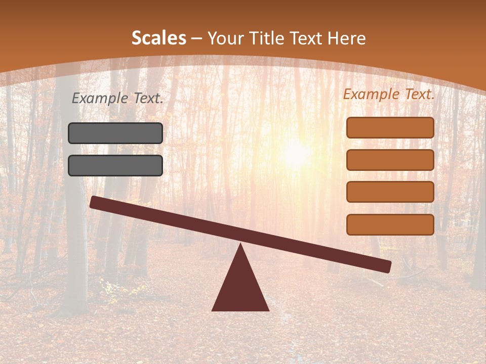 Outdoors Colorful Golden PowerPoint Template