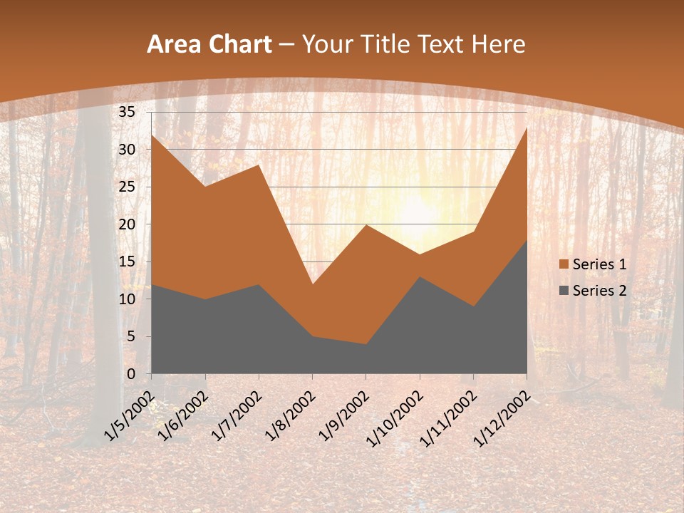 Outdoors Colorful Golden PowerPoint Template