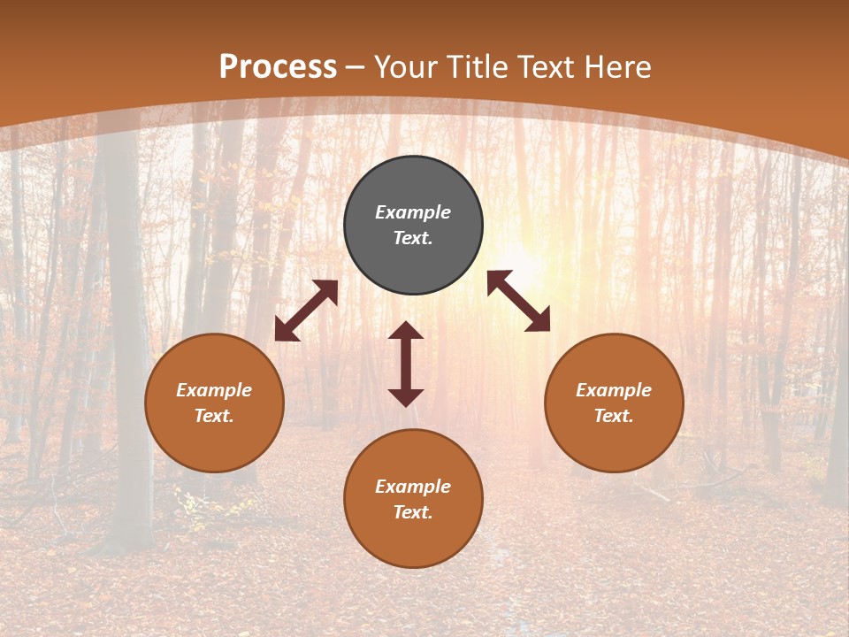 Outdoors Colorful Golden PowerPoint Template