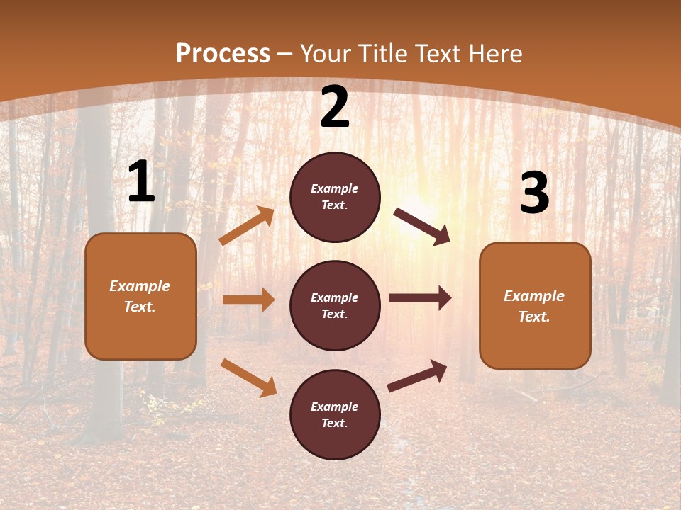 Outdoors Colorful Golden PowerPoint Template