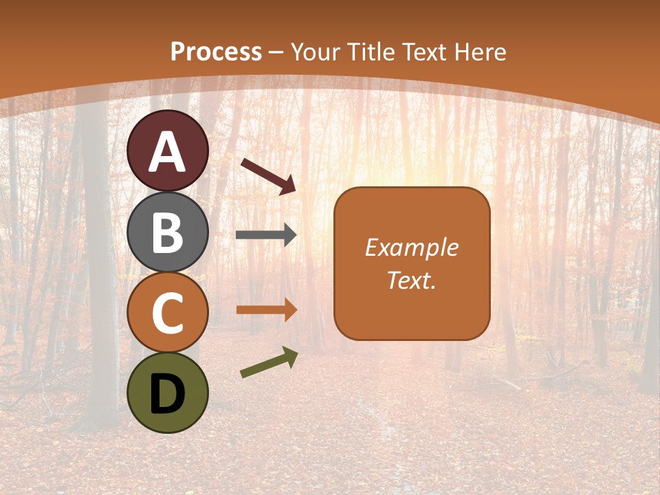 Outdoors Colorful Golden PowerPoint Template