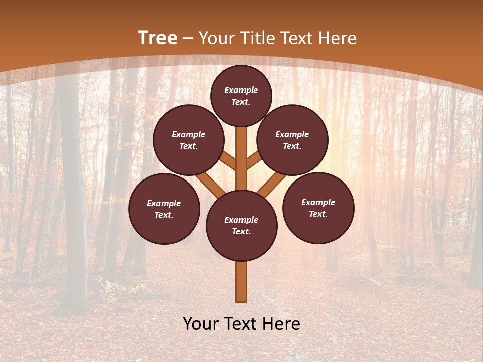 Outdoors Colorful Golden PowerPoint Template