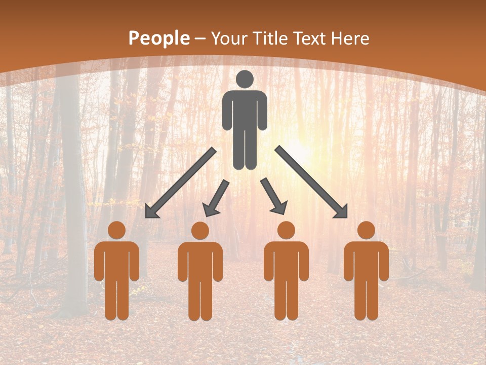 Outdoors Colorful Golden PowerPoint Template