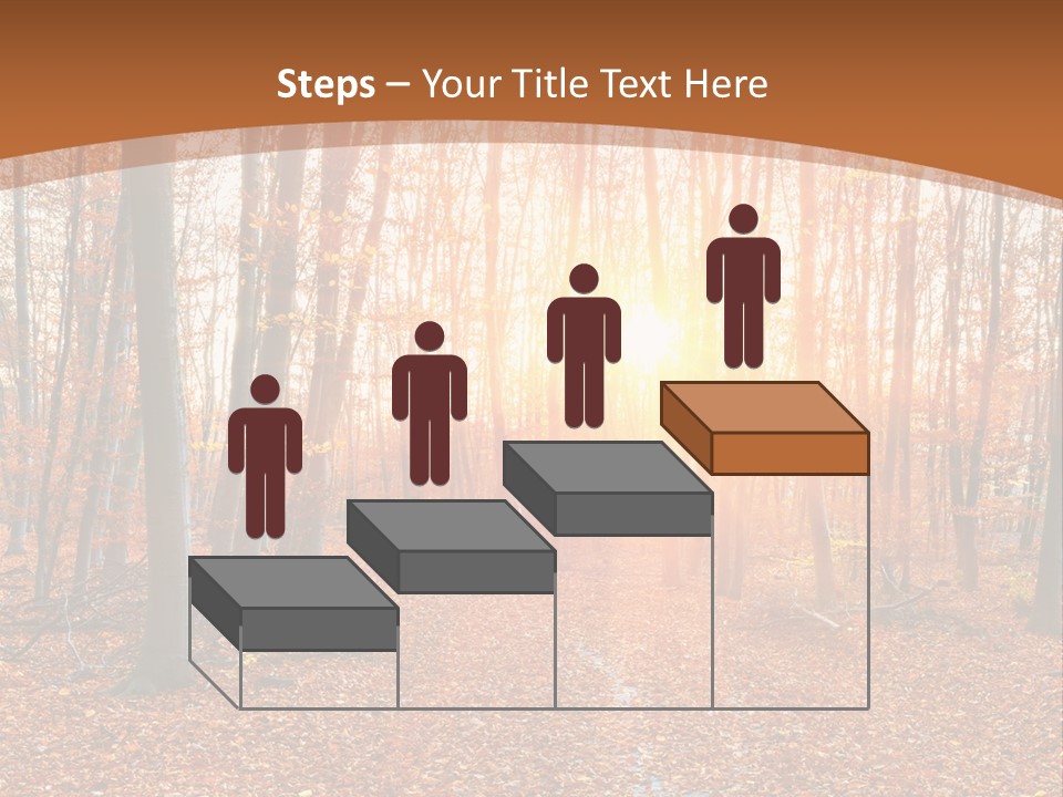 Outdoors Colorful Golden PowerPoint Template