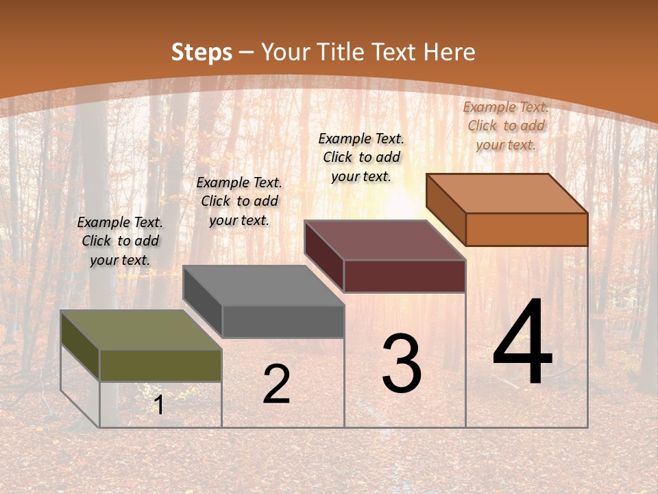 Outdoors Colorful Golden PowerPoint Template