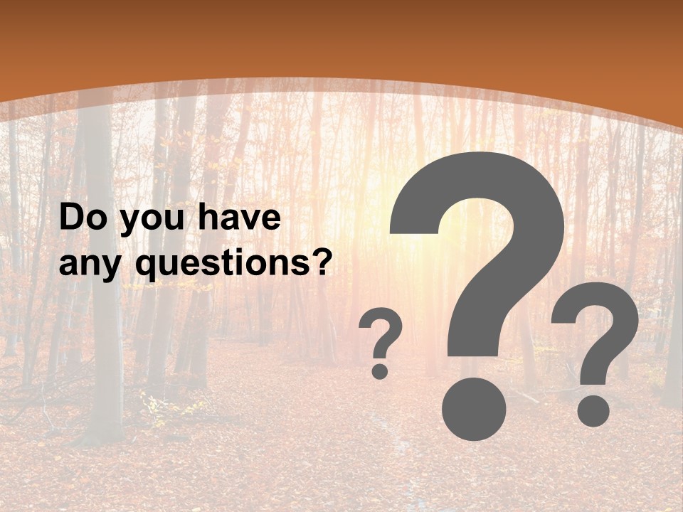 Outdoors Colorful Golden PowerPoint Template