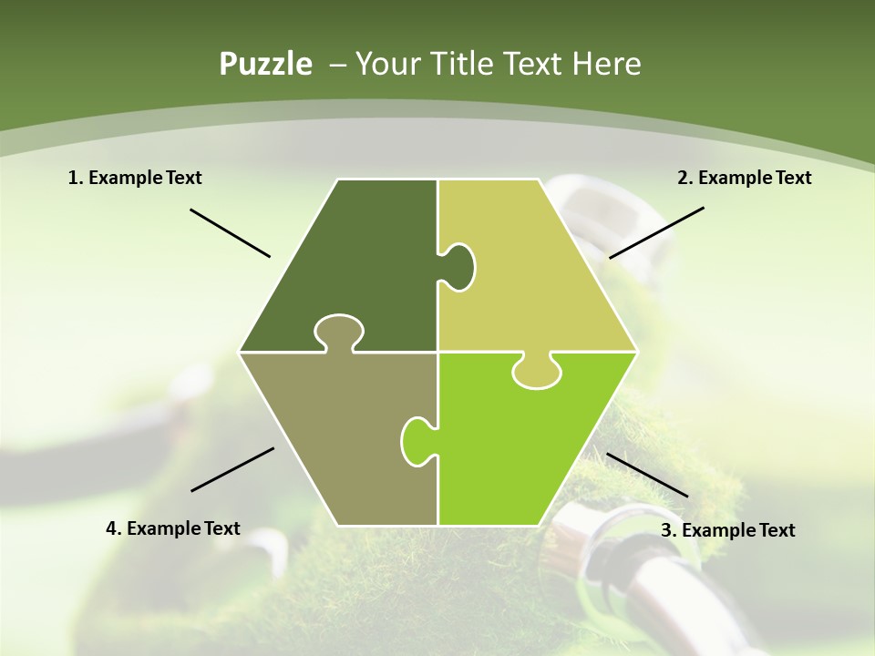 Petroleum Nozzle Power PowerPoint Template