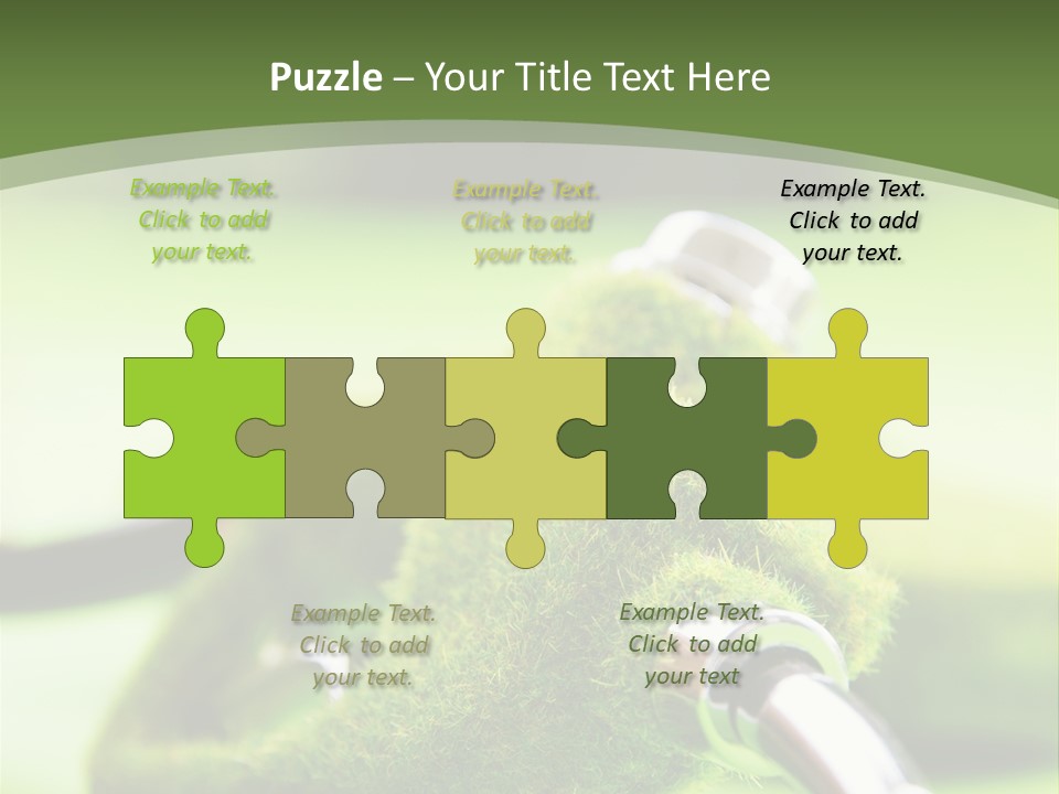 Petroleum Nozzle Power PowerPoint Template