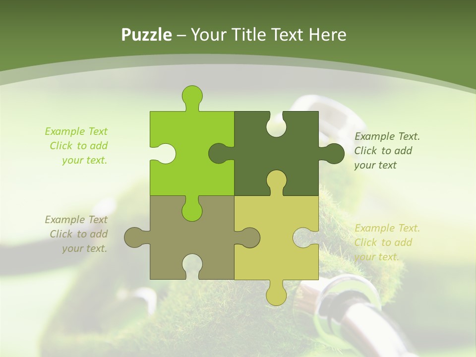 Petroleum Nozzle Power PowerPoint Template
