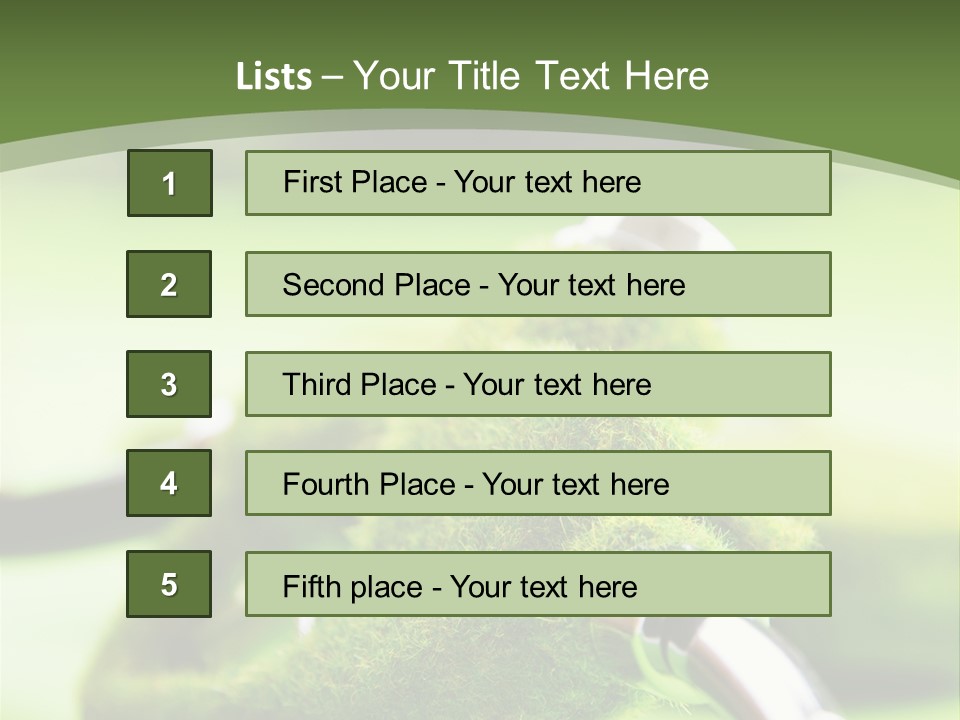 Petroleum Nozzle Power PowerPoint Template