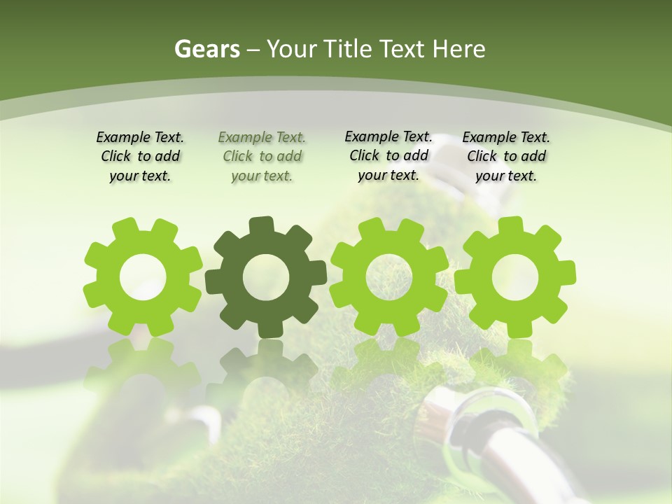 Petroleum Nozzle Power PowerPoint Template