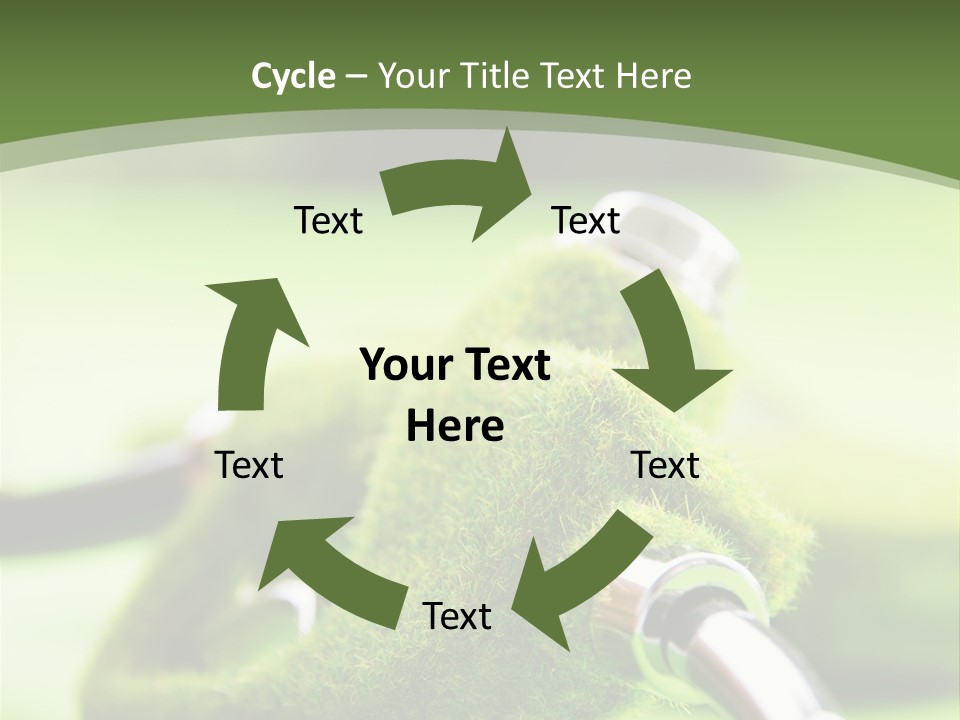Petroleum Nozzle Power PowerPoint Template