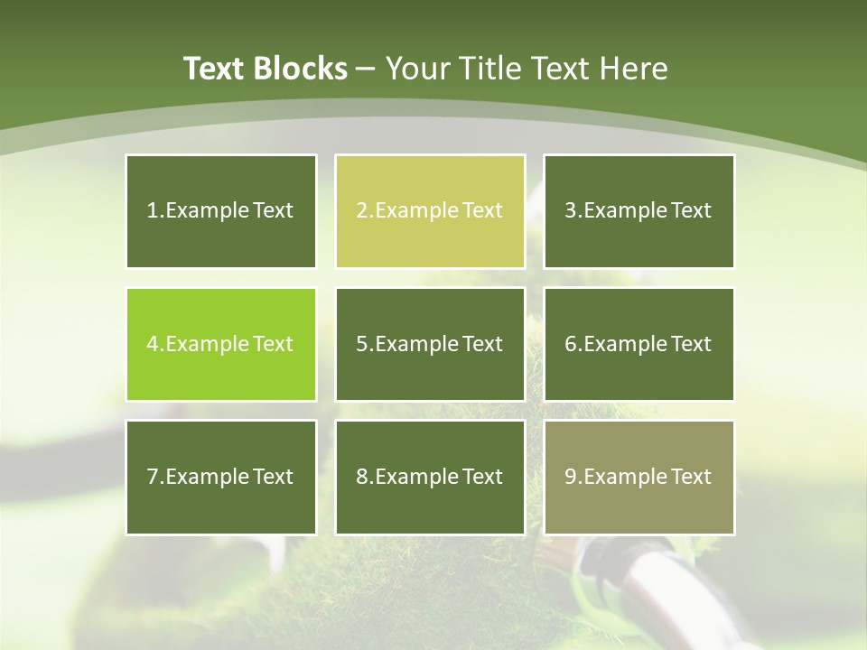 Petroleum Nozzle Power PowerPoint Template