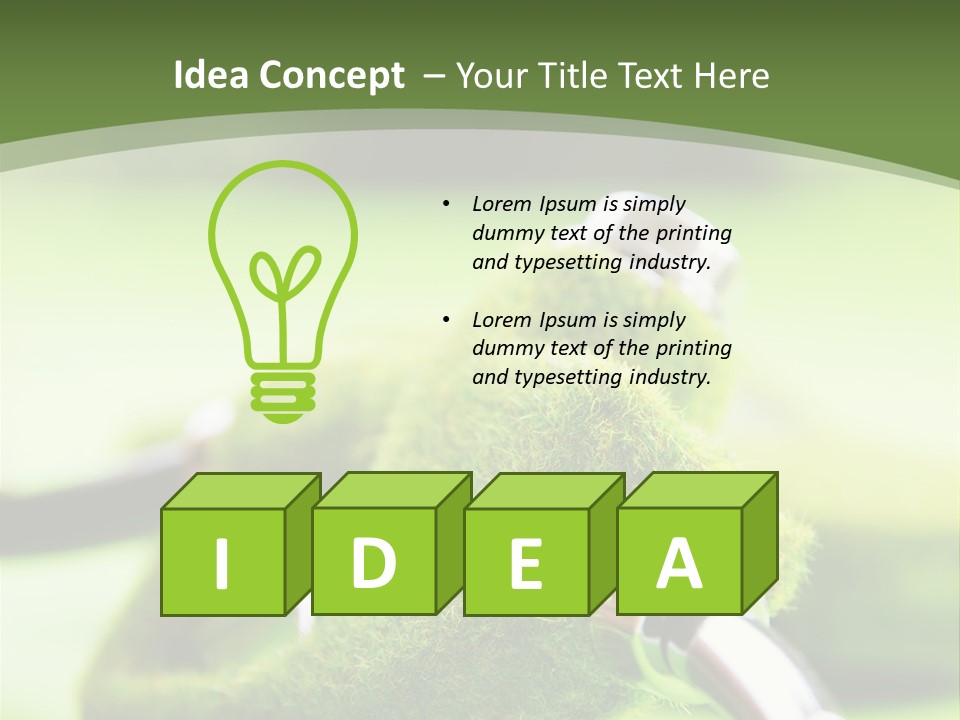 Petroleum Nozzle Power PowerPoint Template