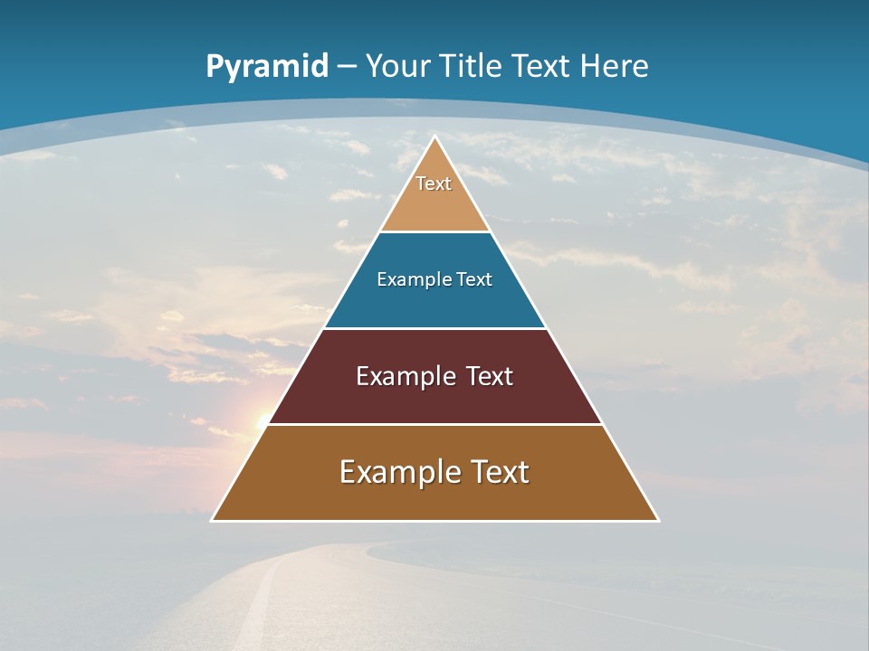 Speed Dusk Country PowerPoint Template