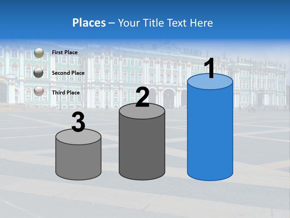 Museum Russia Winter PowerPoint Template