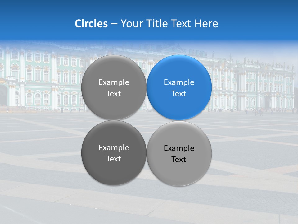 Museum Russia Winter PowerPoint Template