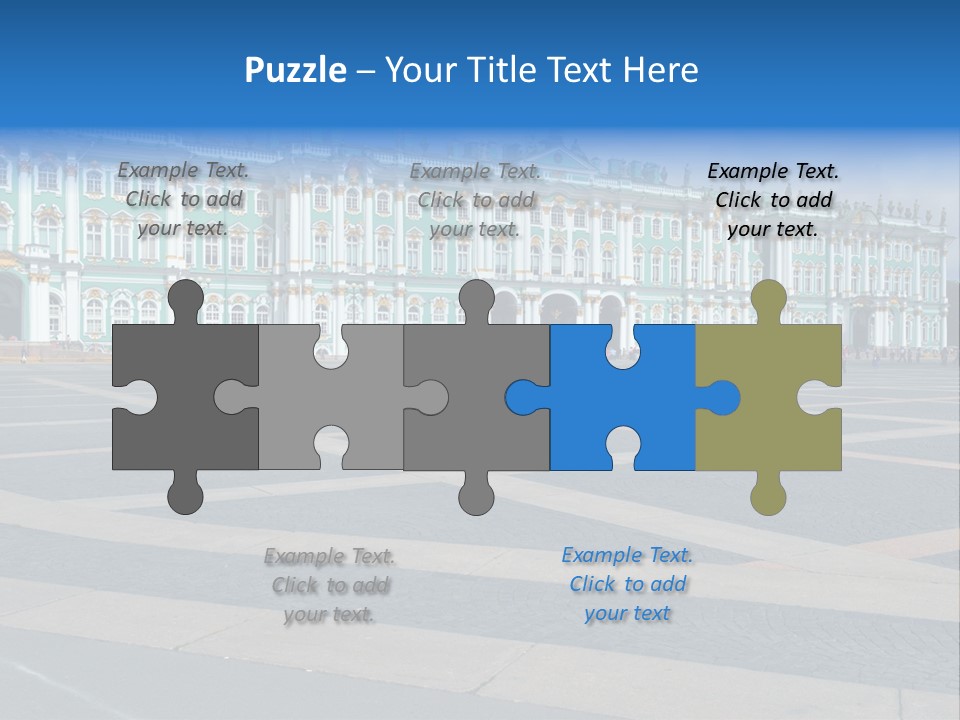 Museum Russia Winter PowerPoint Template