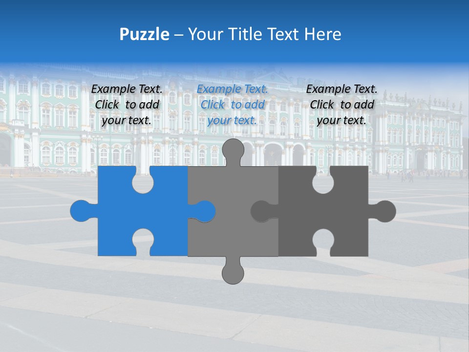 Museum Russia Winter PowerPoint Template