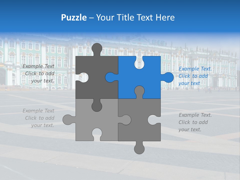 Museum Russia Winter PowerPoint Template
