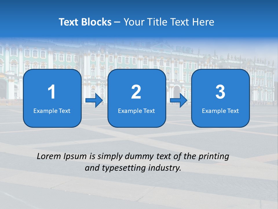 Museum Russia Winter PowerPoint Template