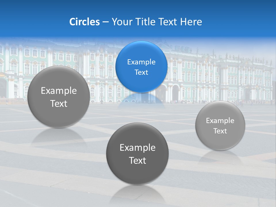 Museum Russia Winter PowerPoint Template
