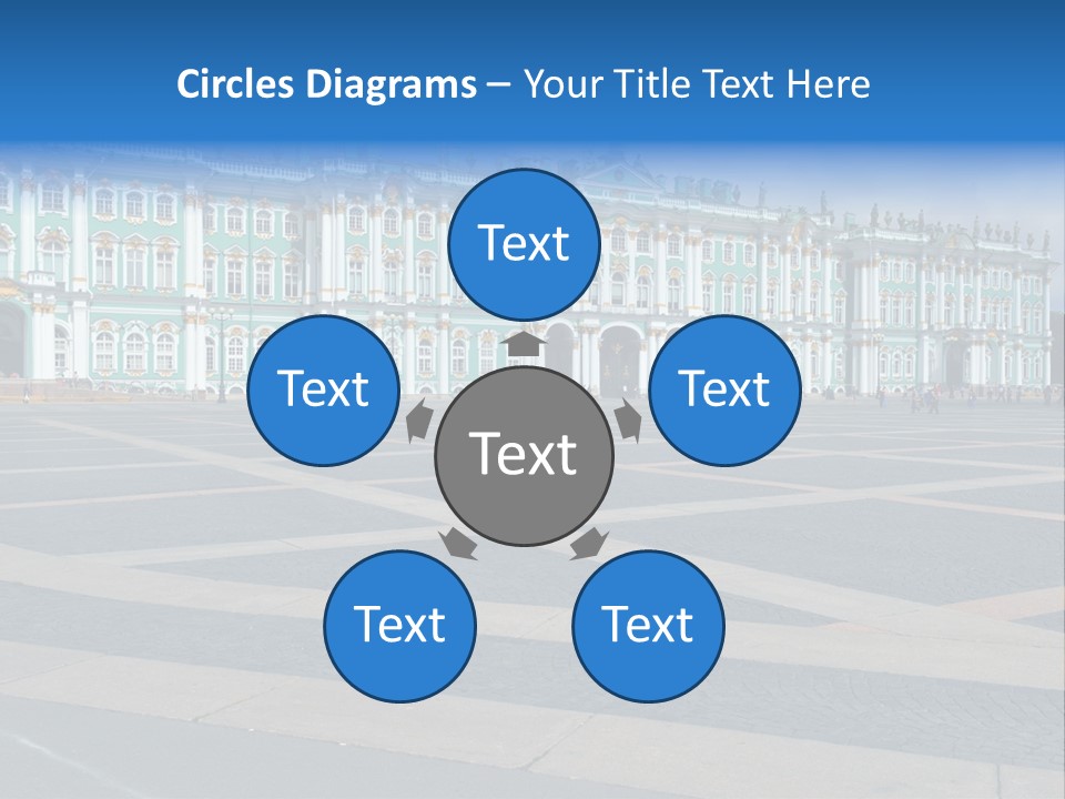 Museum Russia Winter PowerPoint Template