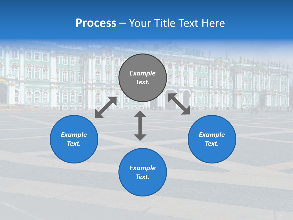 Museum Russia Winter PowerPoint Template
