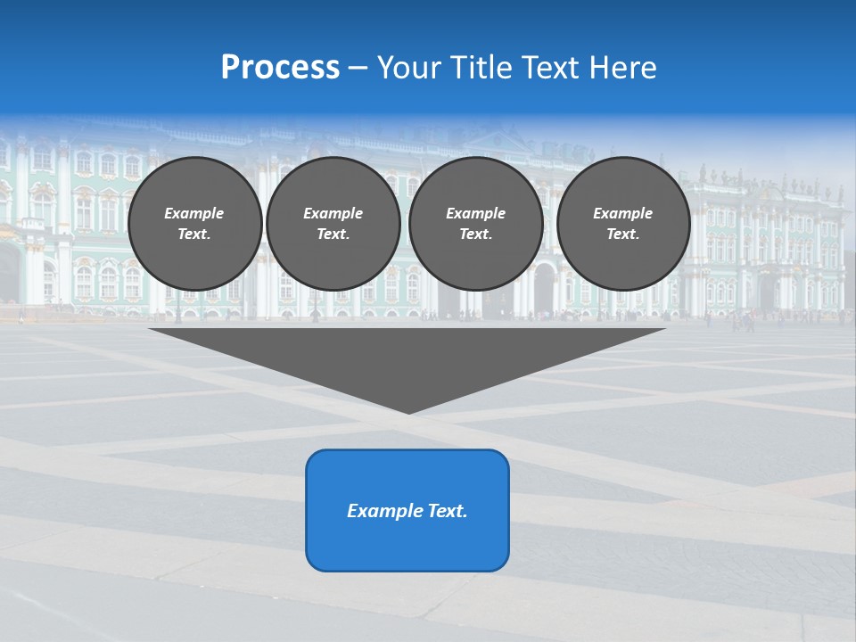 Museum Russia Winter PowerPoint Template