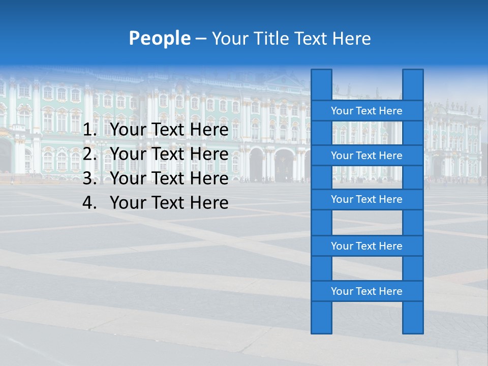 Museum Russia Winter PowerPoint Template