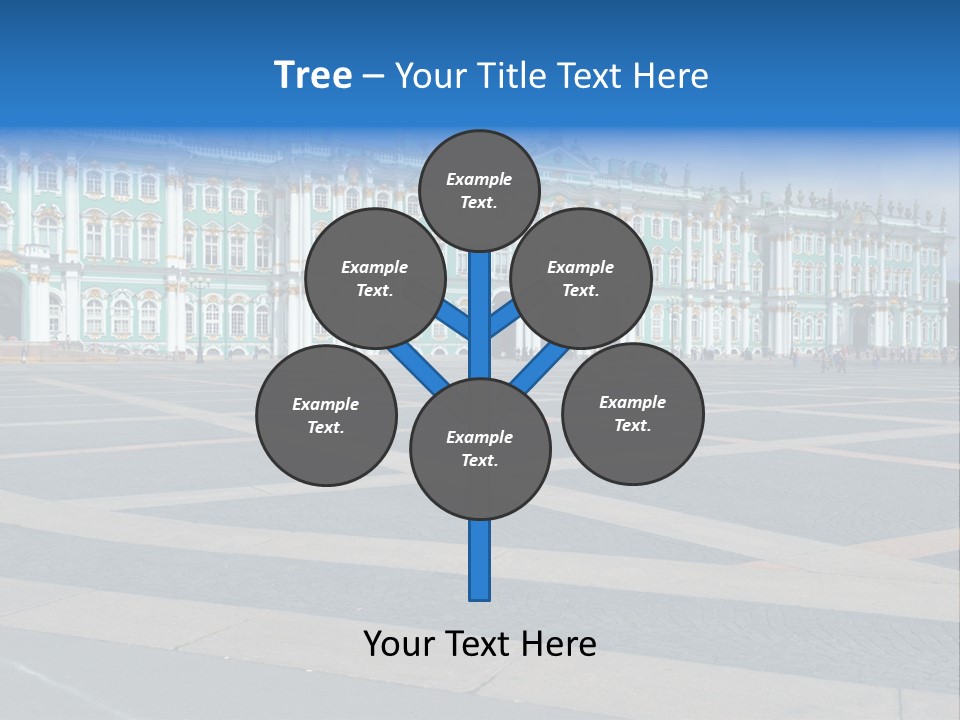 Museum Russia Winter PowerPoint Template