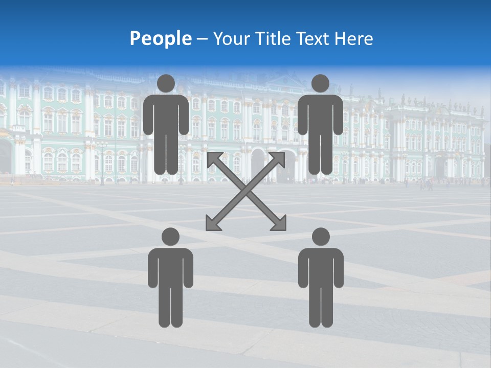 Museum Russia Winter PowerPoint Template
