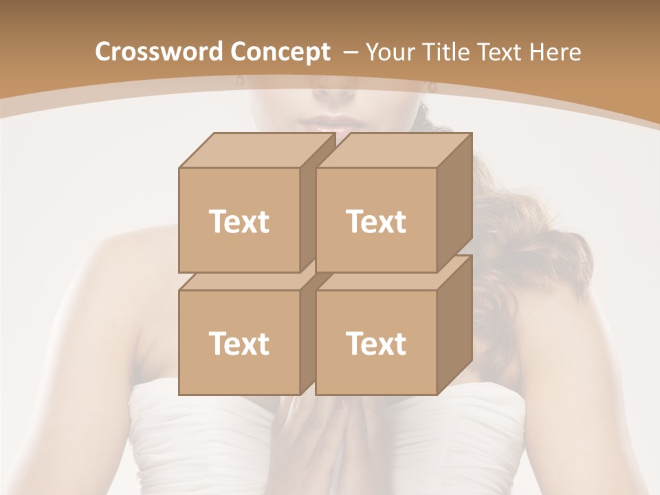 Makeup Fashion Fit PowerPoint Template