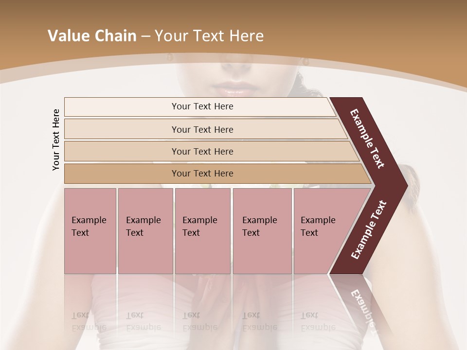 Makeup Fashion Fit PowerPoint Template