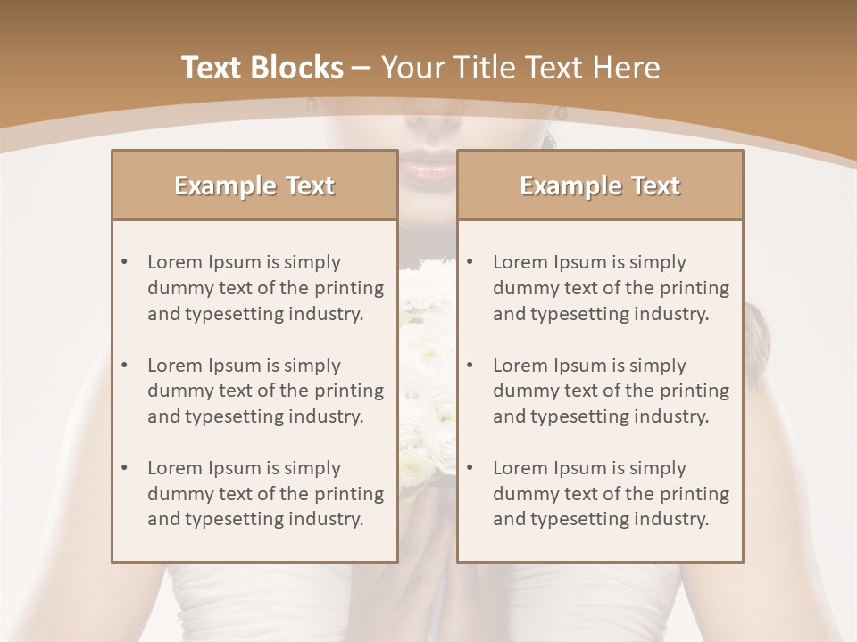 Makeup Fashion Fit PowerPoint Template