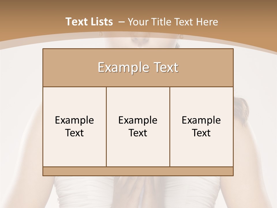 Makeup Fashion Fit PowerPoint Template