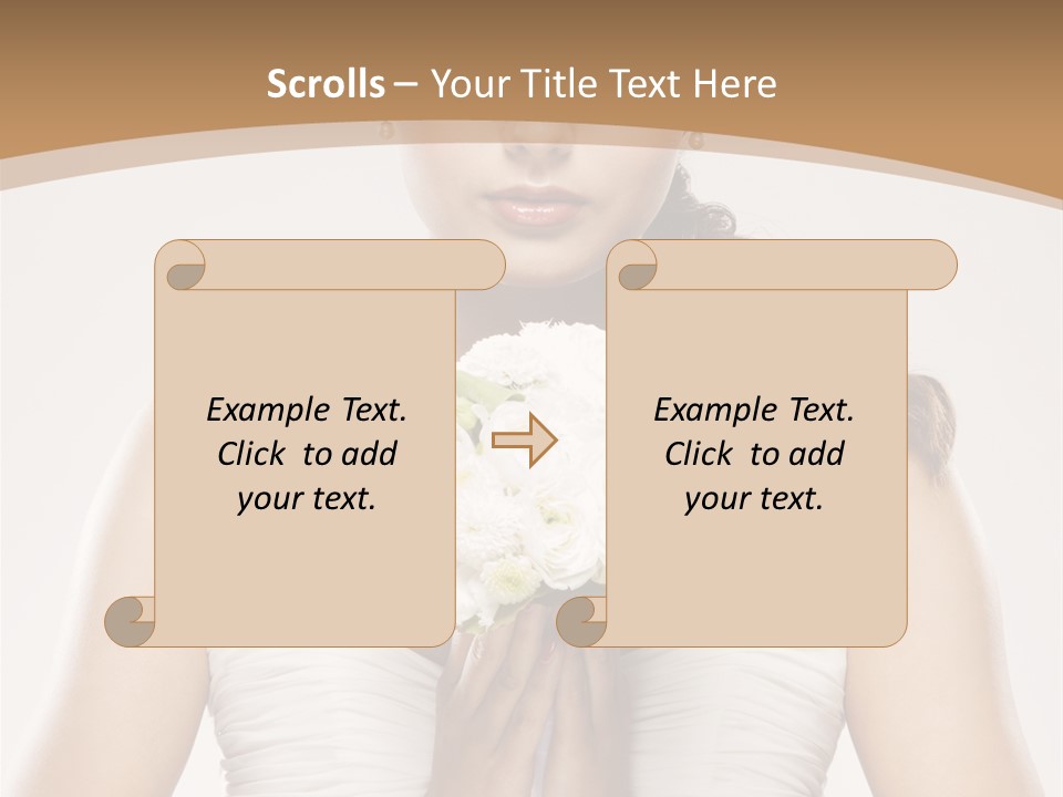 Makeup Fashion Fit PowerPoint Template