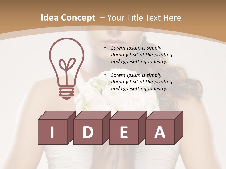 Makeup Fashion Fit PowerPoint Template