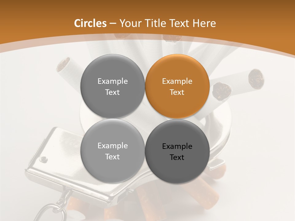 White Tobacco Issues PowerPoint Template