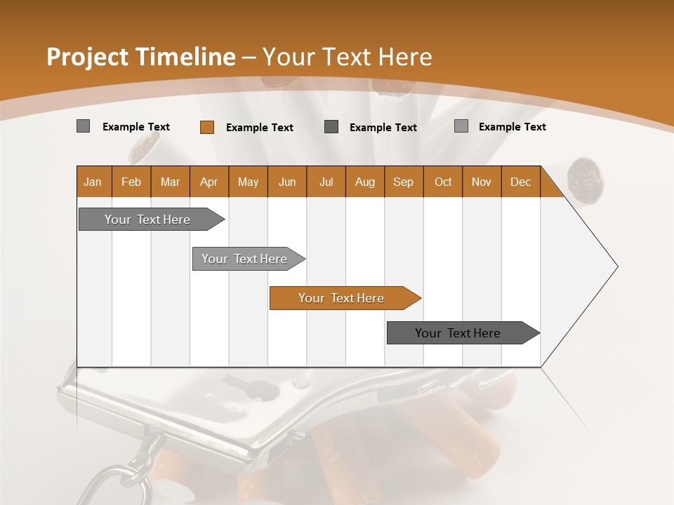 White Tobacco Issues PowerPoint Template