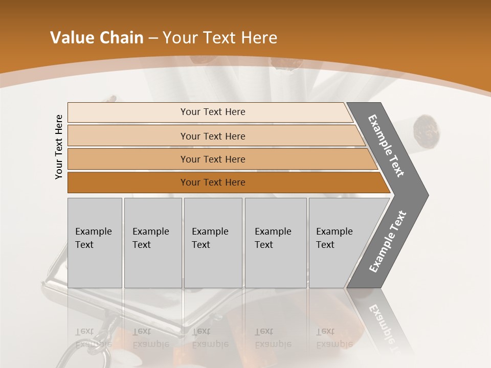 White Tobacco Issues PowerPoint Template