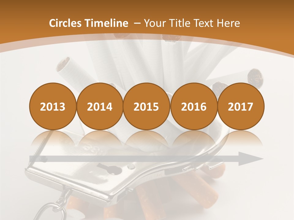 White Tobacco Issues PowerPoint Template